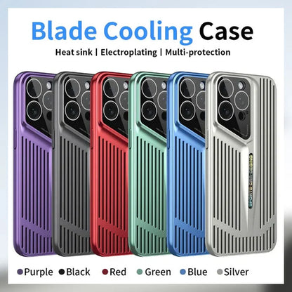 📲Vhodné pro pouzdro na mobil Samsung řady S22,23,24 Blade Cooling ✨