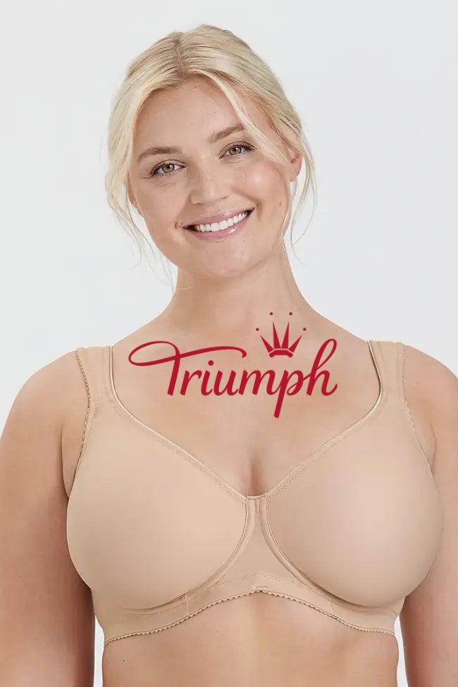 Triumph - (3 ks) Jednoduchá push-up podprsenka s plným košíčkem